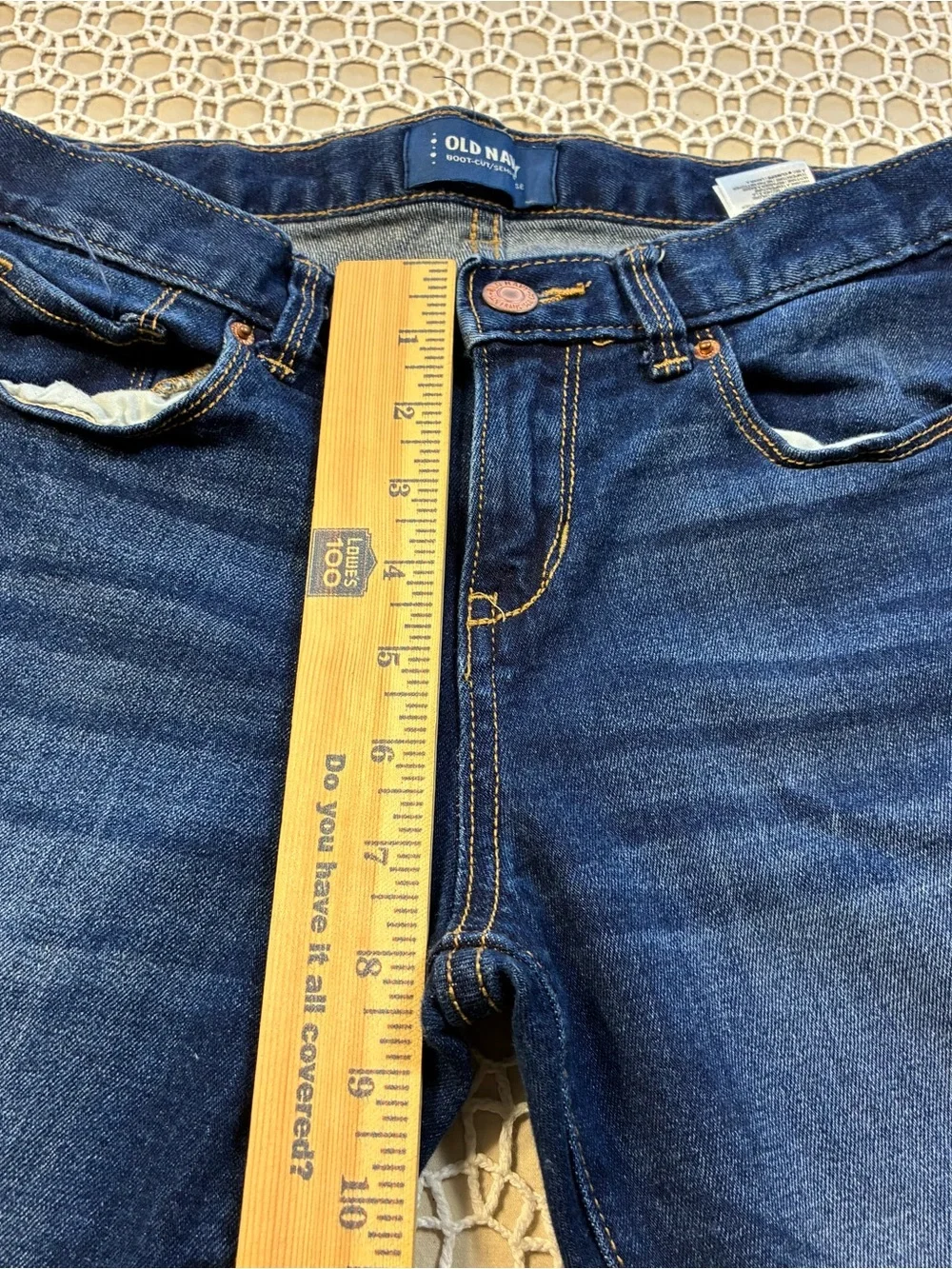 Old Navy Girl’s 12 Regular Indigo Flare Jeans Bootcut